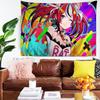 Game HHololiveS HHakos Baelz Hanging Bohemian Tapestry Bohemian Wall Tapestries Mandala Kawaii Room Decor