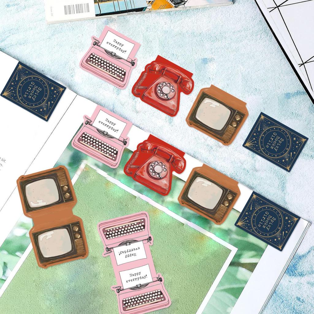 Foldable Magnetic Bookmark: Creative Design for Students, Now In Stock