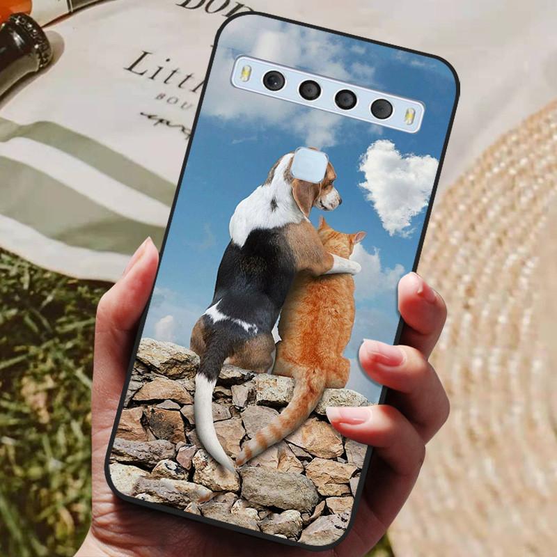

Чохол для телефону Для TCL 10L Чохли 10 Pro М який силіконовий чохол Для TCL 10L 10 Lite 5G UW 10Lite 10Pro 10 L Plus Модний чохол Coques TCL 10 5G UW
