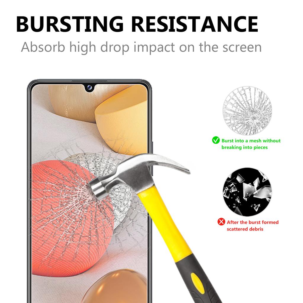 2.5D Arc Edge Tempered Glass Screen Protector Film for Samsung Galaxy A42 5G