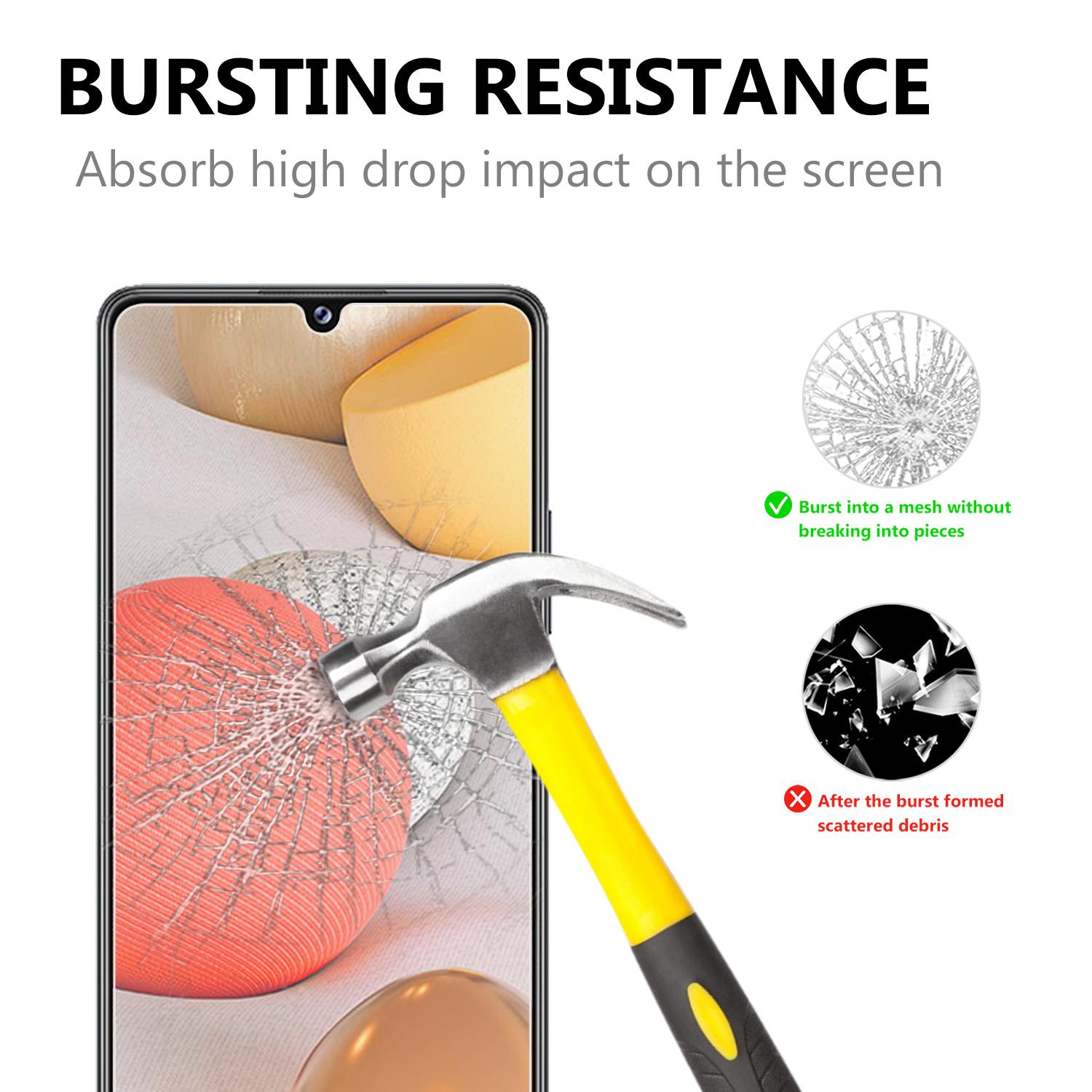 

2.5D Arc Edge Tempered Glass Screen Protector Film for Samsung Galaxy A42 5G Type A