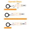 100x Terminal Pin Removal Tool Kit Electrical Wire Connector Pin Extractor Tools