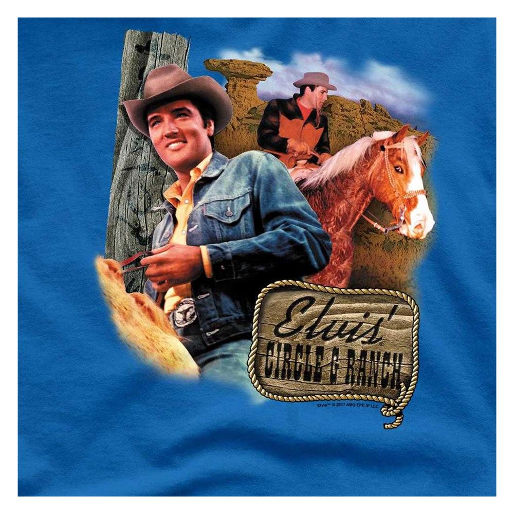 Elvis Presley Unisex Adult Ranch T-Shirt