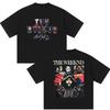 Unisex Hip Hop Vintage Trendy Pure Streetwear Short Sleeve The Weeknd Hurry Up Tomorrow 2026 Album Print Casual Top T Shirt