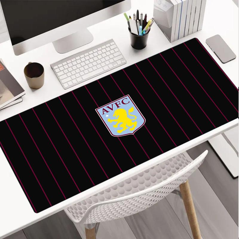 Tappetino per mouse del Football Club Aston Villa Tappetino per mouse, Tappetino per mouse da gioco, Tappetino per tastiera, Decorazione per scrivania per computer portatile Regalo per tifoso Regalo di compleanno