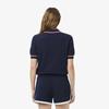 Lacoste Women's Color-Tipped Polo Sweater AF9283-55GGWI