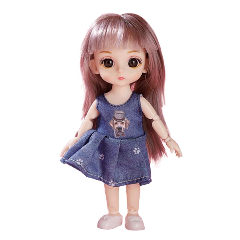 66in Bjd Princess Dolls Movable Joints 112 Mini Model Toys Kids Gift Birthday