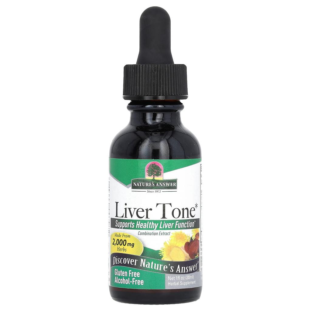 Nature's Answer Liver Tone, Alcohol Free, 2,000Mg, 30Ml(1Fl Oz)