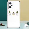 CACTUS BANANA RETRO VINTAGE SUMMER For Realme GT 6T 5 6 GT 7 Pro C67 C75 C61 C55 C53 C51 C21Y C25S 10 11 12 13 14 Pro Plus Case