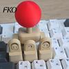 Arcade Joystick Keycap Keyboard Attachment, WASD Direction Keys Mod for Fighting Game, 4-Way Mechanical Directional Controller 3D