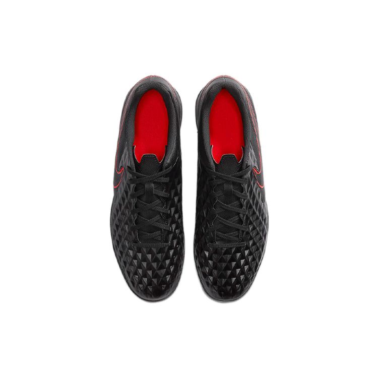 Nike Legend 8 Club TF Pakiet Czerwony Chile - Czarne Męskie Buty Sportowe Ciemnoszaro-Szare AT6109-060
