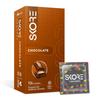 Skore Chocolate Flavoured Dotted Condoms 10 Pieces Pack Natural Latex Intimate Pleasure Enhancement Protection