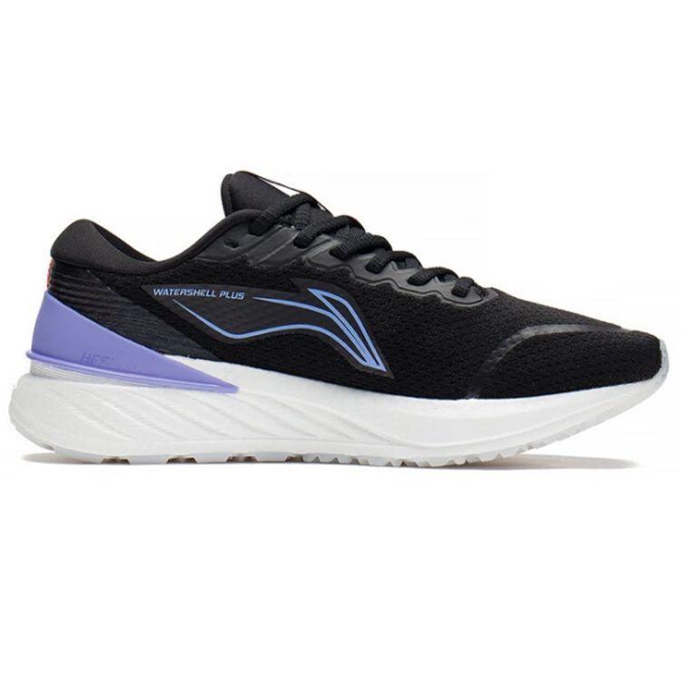 Li Ning Yue Ying 2.0 Reflective Stability Support Cushioning Low-Top Running Shoes Women sneaker Black ARHS022-3