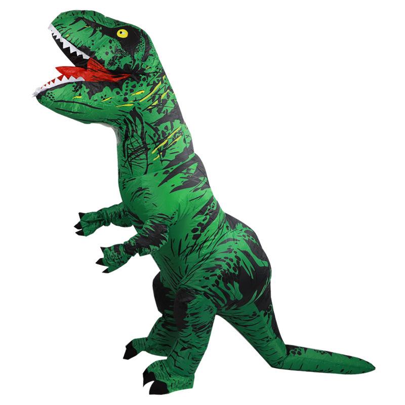 Aufblasbares Dinosaurier-Fahrradkostüm – Lustige Requisite für Partys & Cosplay