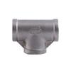 Brand New  Tee 3 Way Female Threaded Pipe Fittings Stainless Steel SS 304   (1 2  52mm )