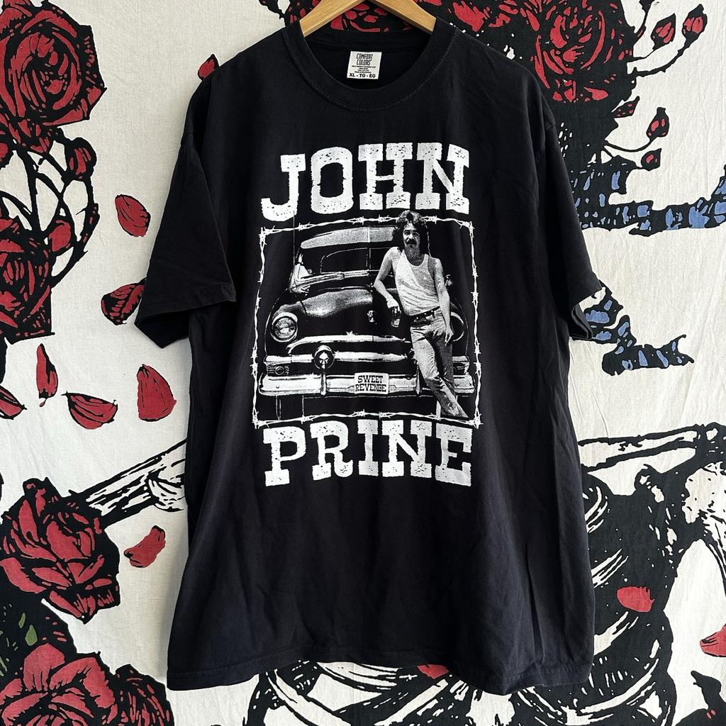 John Prine Country Folk Band Shirt Comfort Colors Townes Van Zandt Blaze Foley