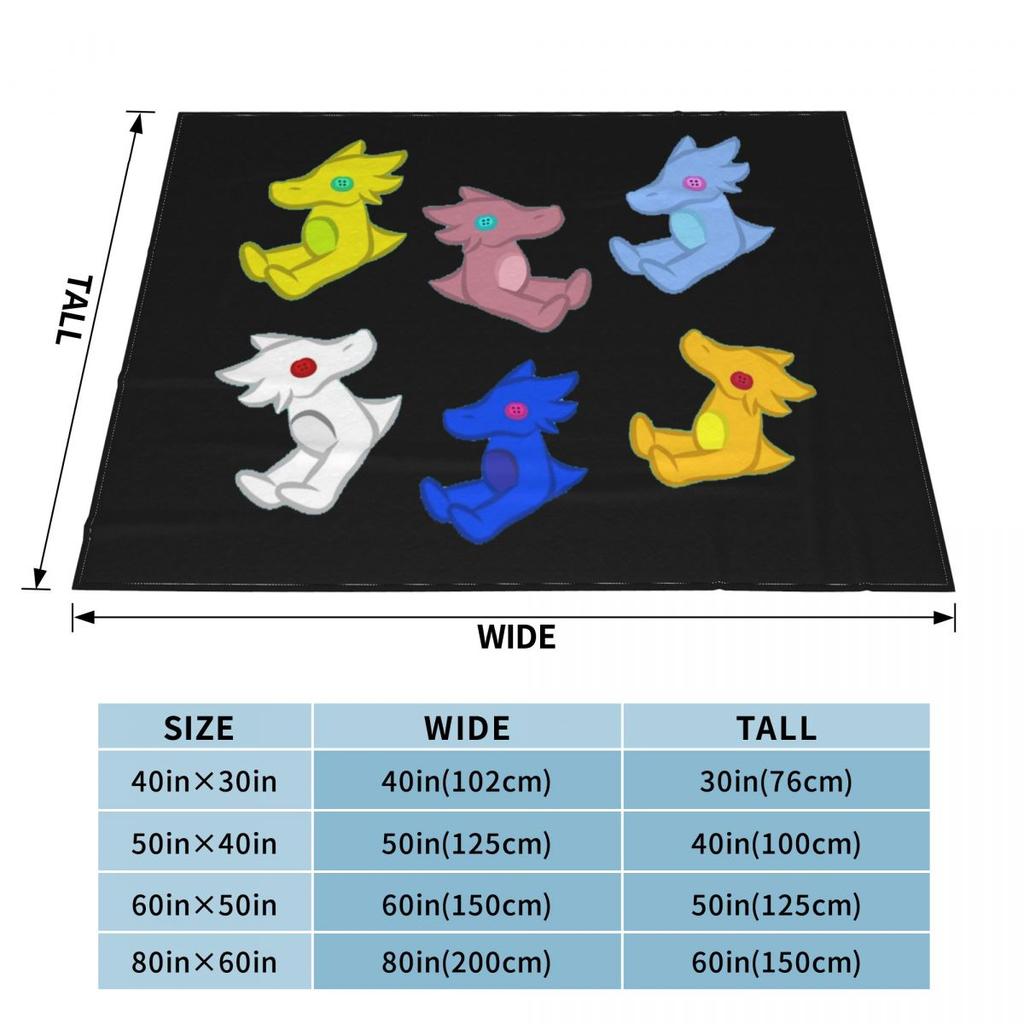 Canon Scalemates From Homestuck Blankets Soft Warm Flannel Throw Blanket Bedding for Bed Living room Picnic Travel Home Couch