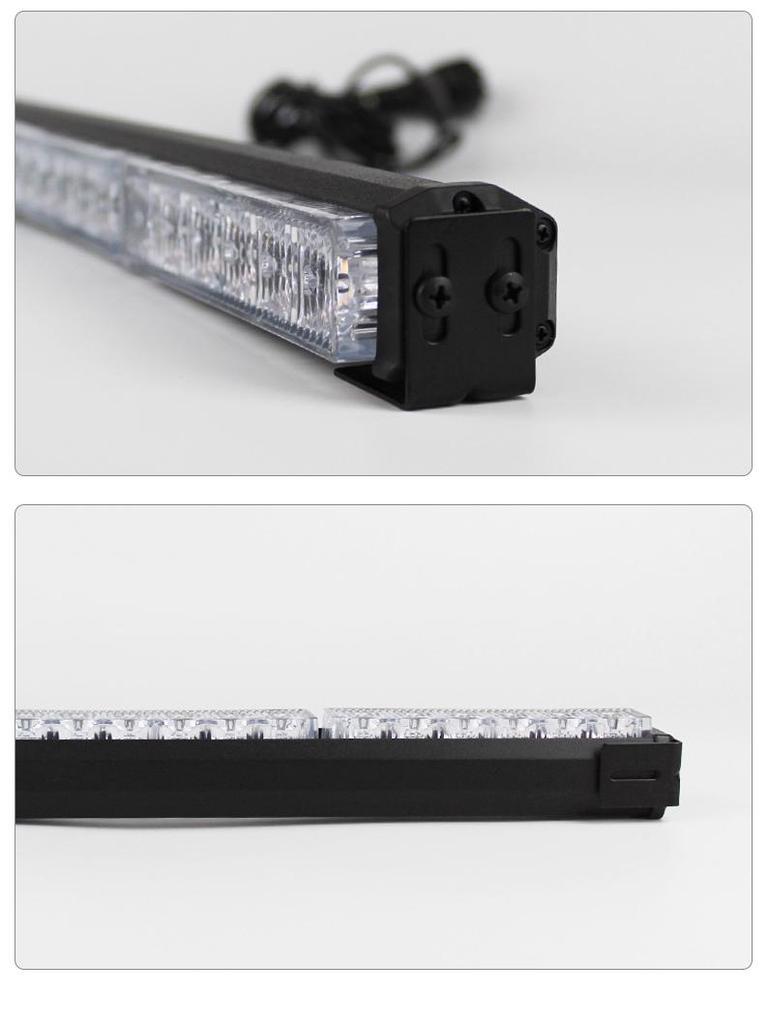 LED Strobe Warning Light for Truck and Lorry Roofs - Pilot, Rescue, and Lightning Strobe Bar