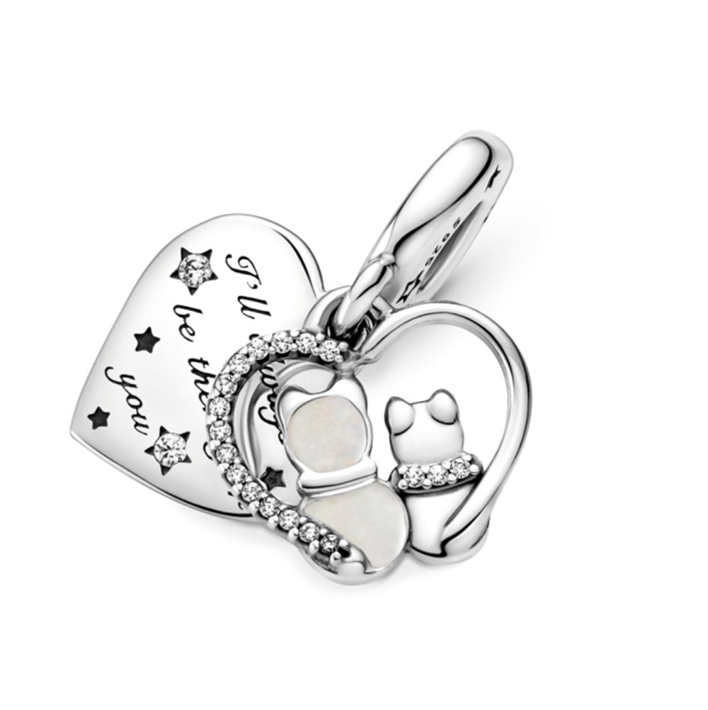New Copper Charm Fit Original Bracelet Accessories Women Jewelry Warm Home Series Castle Baby Carriage Windmill