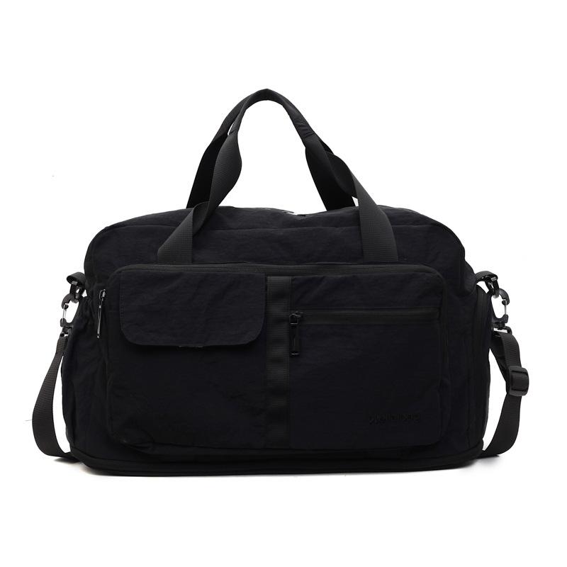 New travel bag women's lightweight large-capacity expandable luggage bag fashion portable wet and dry separation sports fitness bag