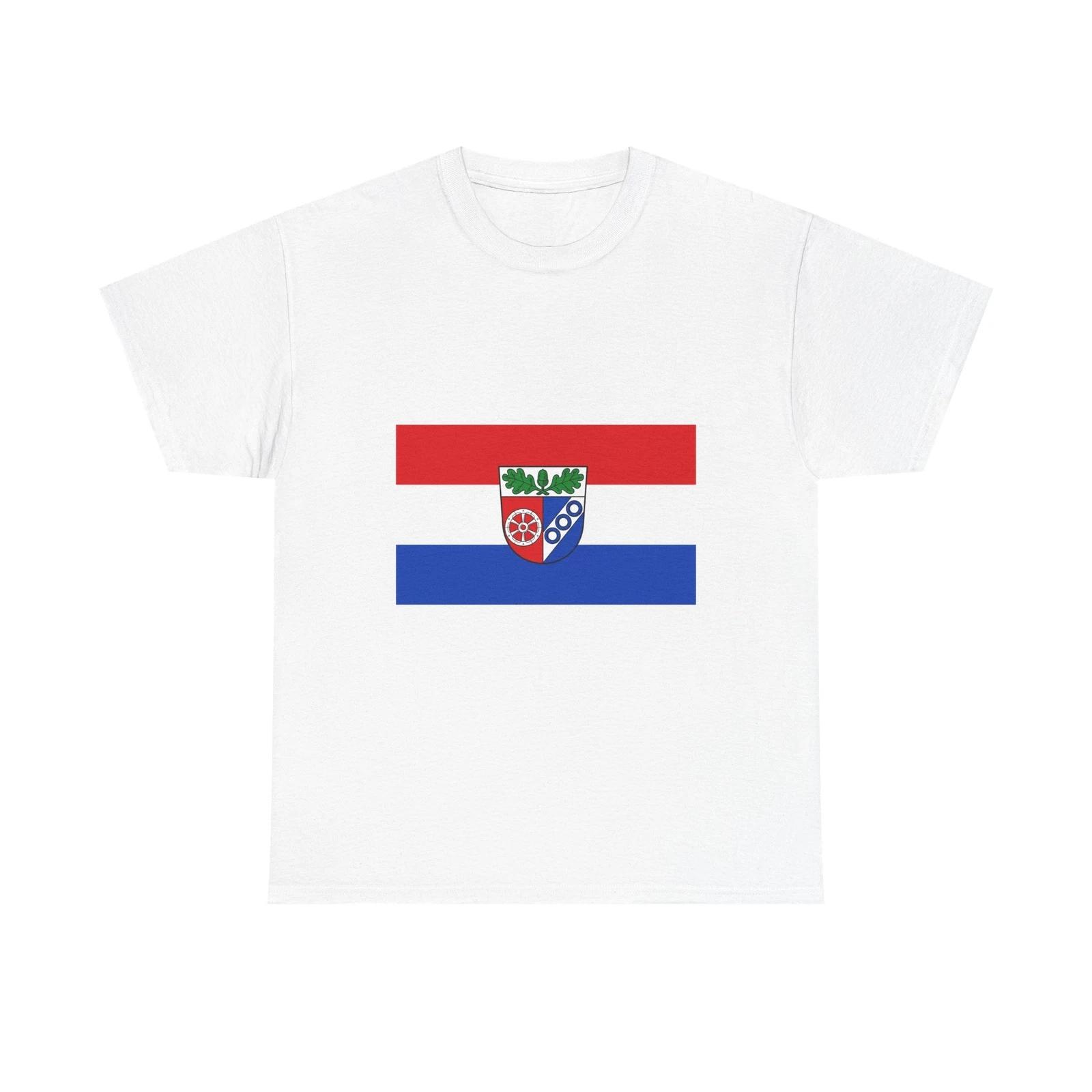 Flag of Aschaffenburg Germany - T shirt M