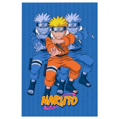 Naruto Fleece Shadow Clones Blanket