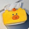 Large Capacity Tissue Box Plush Tissue Storage Bag New Napkin Holder  Household