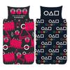 Squid Game Symbols Reversible Duvet Set