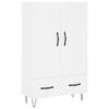 VidaXL Highboard White 69.5x31x115 Cm Engineered Wood 830316