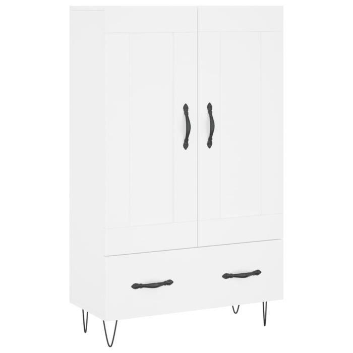 VidaXL Highboard White 69.5x31x115 Cm Engineered Wood 830316