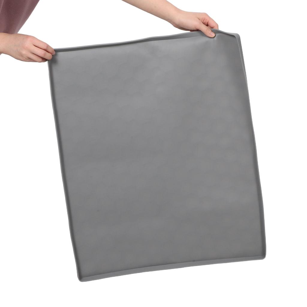 Silicone Washer Dryer Cover Top Waterproof Mat Non-Slip Protective Pad Scratch Uv Resistant Large Washer Topper Laundry