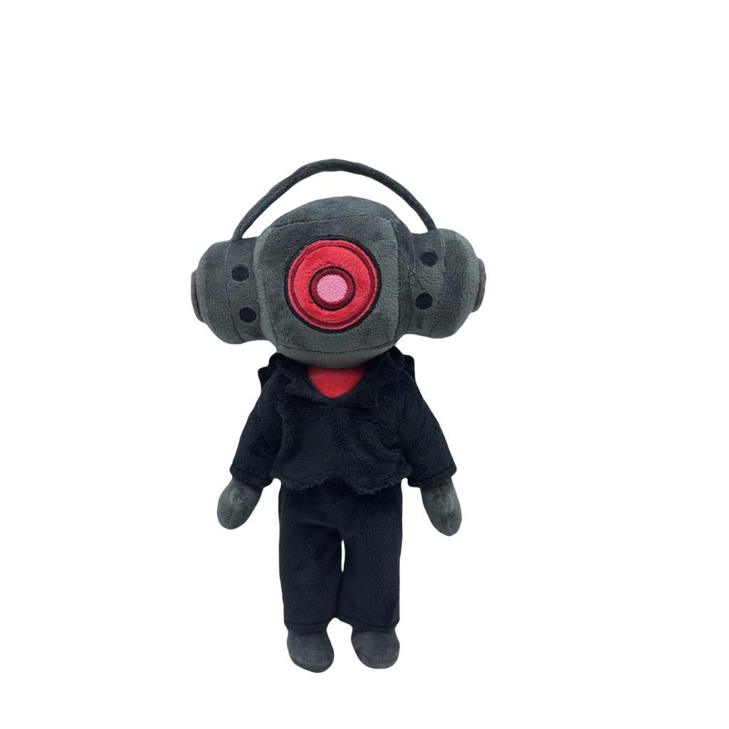 Skibidi Toilet Man Plush Toy Adorable Stuffed Doll For Kids And Collectors Short Plush Fabric Pp Cotton Filling 18cm Height