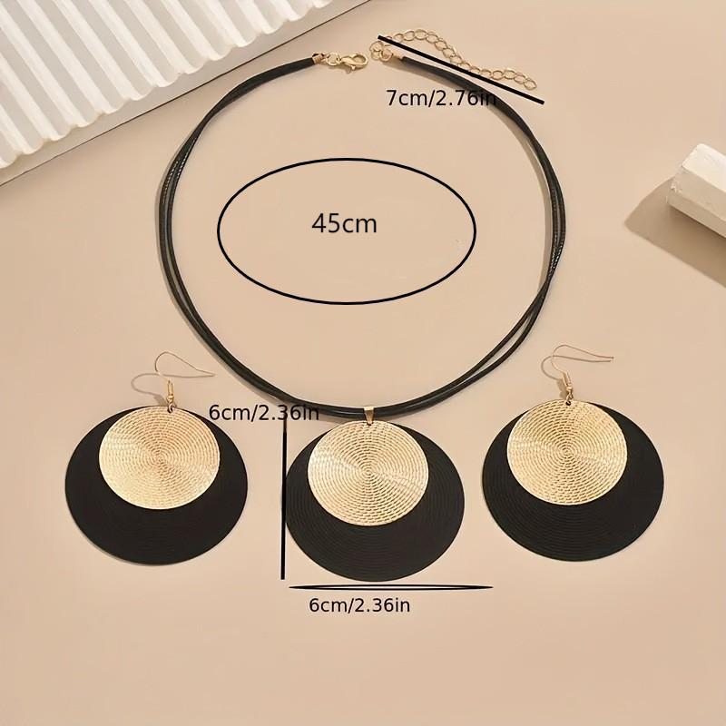 Mode Halskette Ohrringe Für Frauen Damen