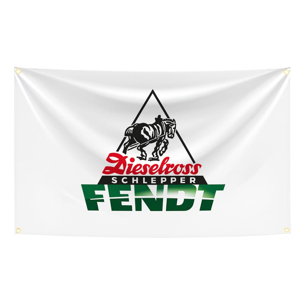90X150Cm German Agricultural Machinery F-Fendts Flag Tapestry Polyester Digital Printing Banner For Garage Wall Art Decoration
