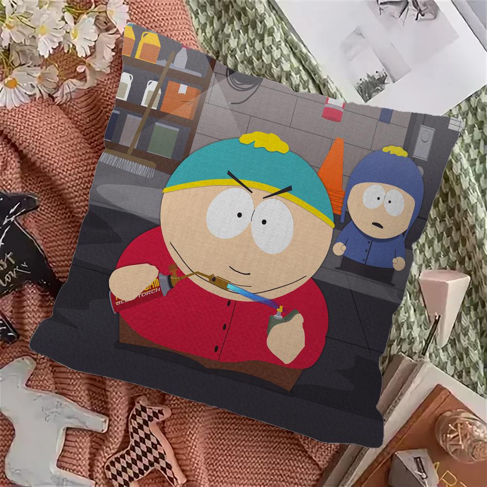 

S-Юг Забавная Наволочка P-Парки для Спальни, Комнаты и Гостиной, Декоративная Наволочка для Подушки для Дивана 12x12Inch