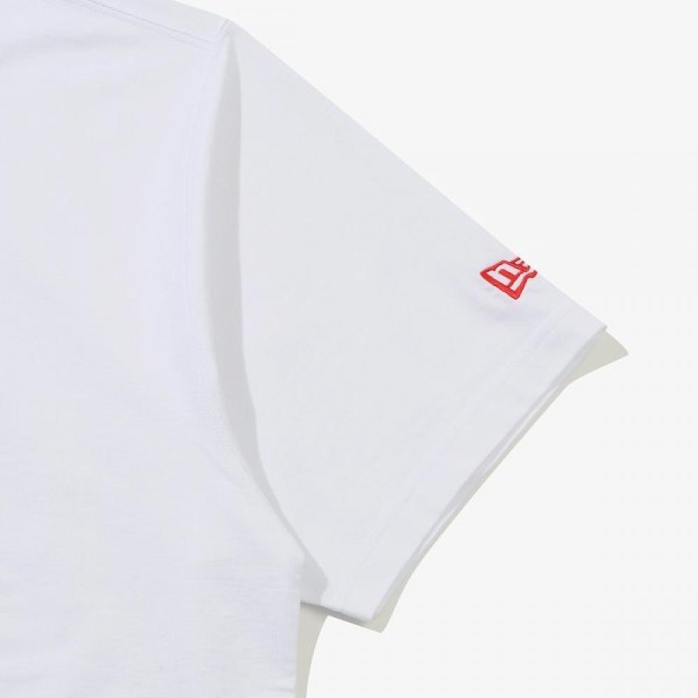 New Era Chicago Cubs Risograph T shirT whiTe 15147519