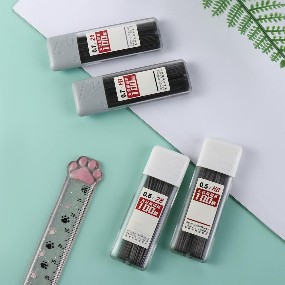 0,5/0,7 mm Art Sketch Lápis Núcleo Recarga Lápis Mecânico Minas Lápis Haste Lápis Núcleo Lápis Automático
