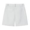 Fila White Minimalist Solid Fashion Versatile Casual Shorts Women Shorts Gray F11W623802FGY