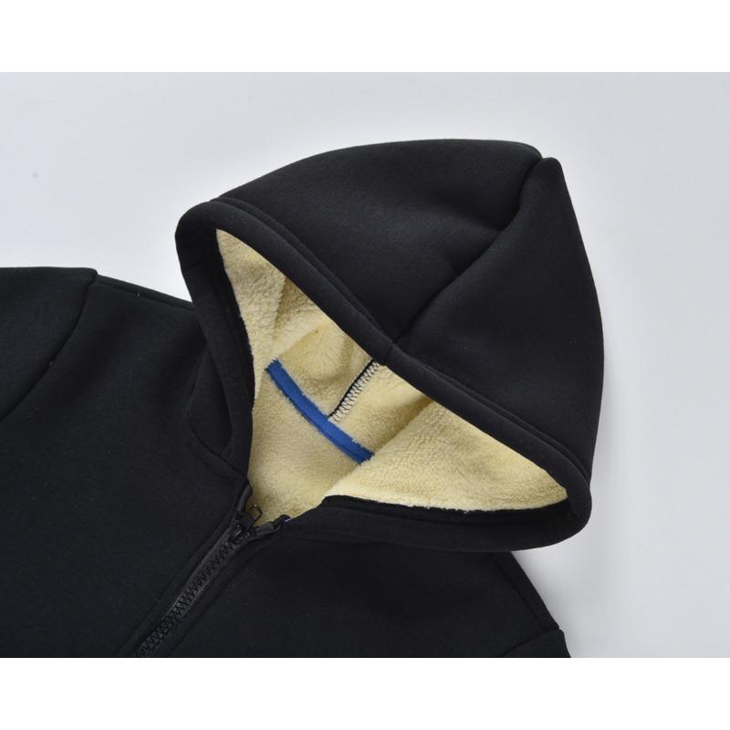 Lamb Fleece Jacket for Children's Clothing in Autumn and Winter, Stylish and Thick Warm Jacket for Middle and Young Children