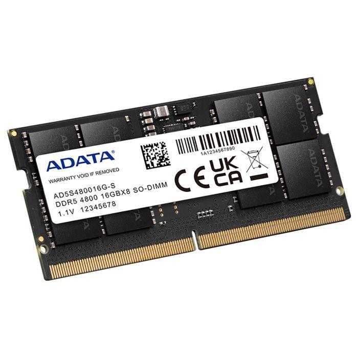 Mémoire RAM - Adata - AD5S480016G-S - 16 Go - DDR5 - 4800 MHz