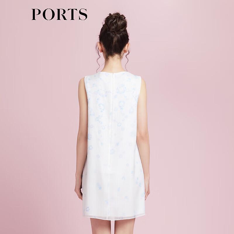 PORTS Women's Spring/Summer Bowknot Midi Dress