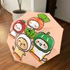 1PC Vegetable Cat Umbrella-8-Rib Reinforced Portable Folding Travel Suitable for All Seasons Outdoor Daily Use Is an Ideal Choice -F319