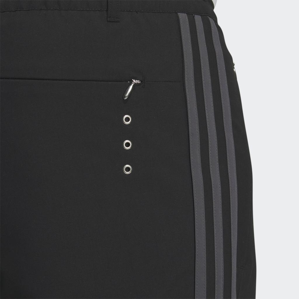 Adidas Originals Trefoil Logo Embroidered Striped Wide Leg Track Pants Men Bottoms Black IK3703