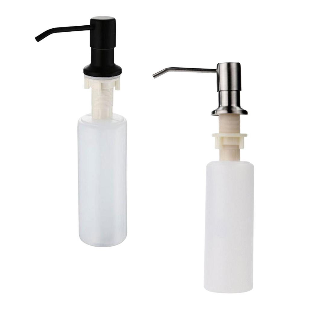 Refillable Sink Soap Dispenser Pump Reusable for Sink Opening 25mm~36mm