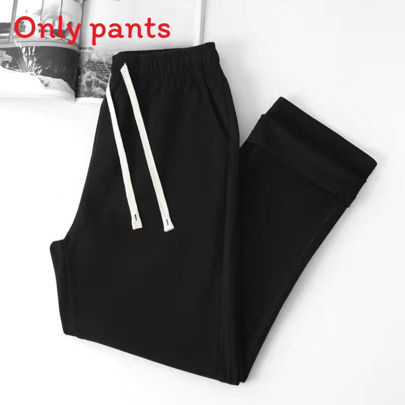 Mens Loose Fit Casual Pants With Micro Elastic For Autumn Comfort