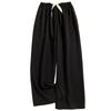 Women's Striped Pajama Pants - Summer Bubble Stripe, Slim, High Waist, Plus Size, Loose, Long Pants for Indoor/Outdoor Wear.
