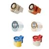 3 Speeds Adjustable Portable Handheld Fan Quiet Operation USB Rechargeable Umbrella Hanging Waist Fan Clip-on Handheld