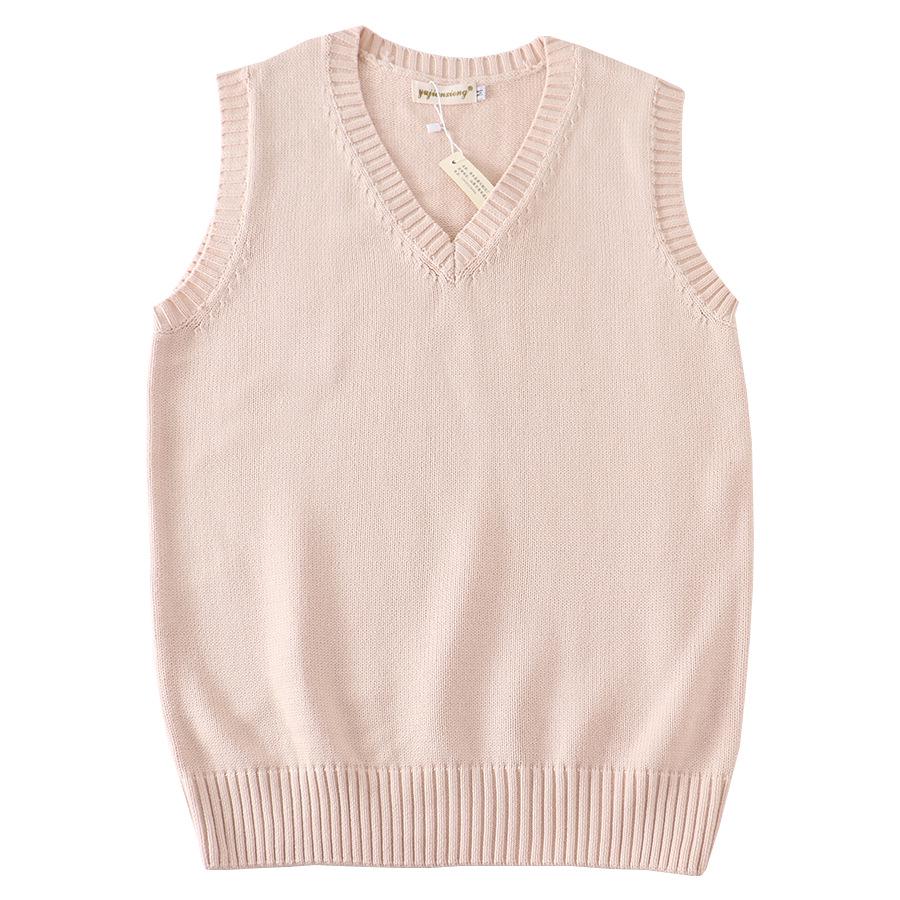 British College Style JK Uniform Vest, Japanese-Inspired Sweater