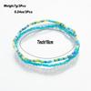 Multicolor Layered Seed Bead Bracelet Set for Women Bohemian Y2K Jewelry Gift
