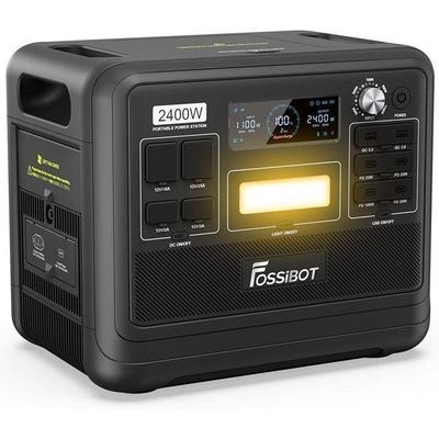 LiFePO4 Elektrische Generator F2400 2048Wh 2400W Draagbare Energiecentrale, 4800W Piek, Kamperen/uitstapjes/huishoudelijke apparaten